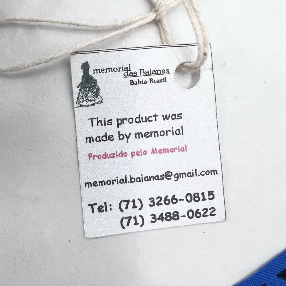 Handmade Brazil Colorful Crossbody Bag Lembrança do Senhor do Bonfim da Bahia - Picture 3 of 6